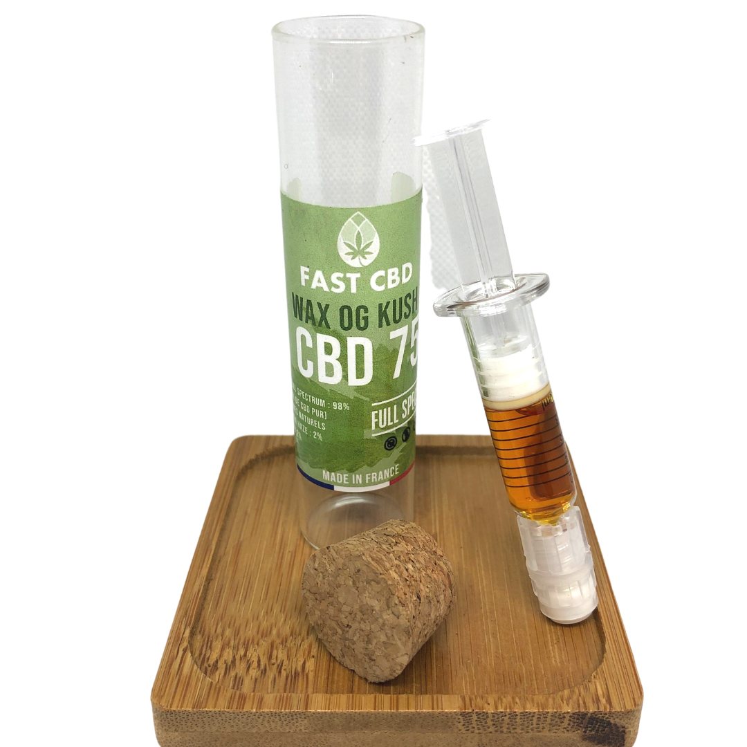 Seringue Fast Wax OG Kush | CBD 75% | Livr Paris Fast CBD Paris Seringue Fast Wax OG Kush | CBD 75% | Livr Paris Fast CBD Paris